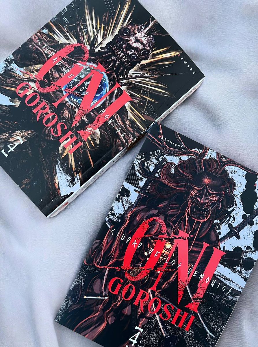 ArechiManga's tweet photo. El 30 de abril llega a librerías el cuarto volumen de 'Oni-Goroshi: Ciudad de los demonios', que recopila los tomos 7 y 8 originales japoneses.

El gran drama de los oni alcanza su brutal apogeo. El destino nunca cesa de girar y la venganza nunca descansa 👺 https://t.co/w6YSg9iczy