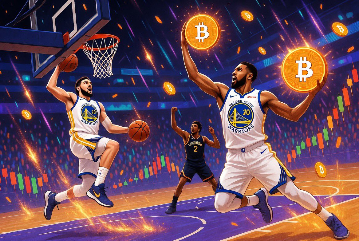 🏀💰 NBA stars are getting PAID in CRYPTO!
Klay Thompson &amp; Andre Iguodala took chunks of their Warriors salaries in #Bitcoin via Cash App (Iguodala ~$2.6M in BTC) — and each donated $1M worth to fans!
Cade Cunningham flipped his entire rookie signing bonus into BTC too.
From