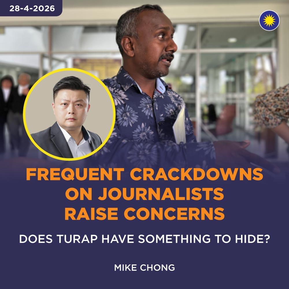 MCAHQ's tweet image. Journalists reporting on matters of public interest should not be subjected to disproportionate or intimidating actions.

mca.org.my/2/Content/Sing…

#马华公会
#MCA
#TURAP