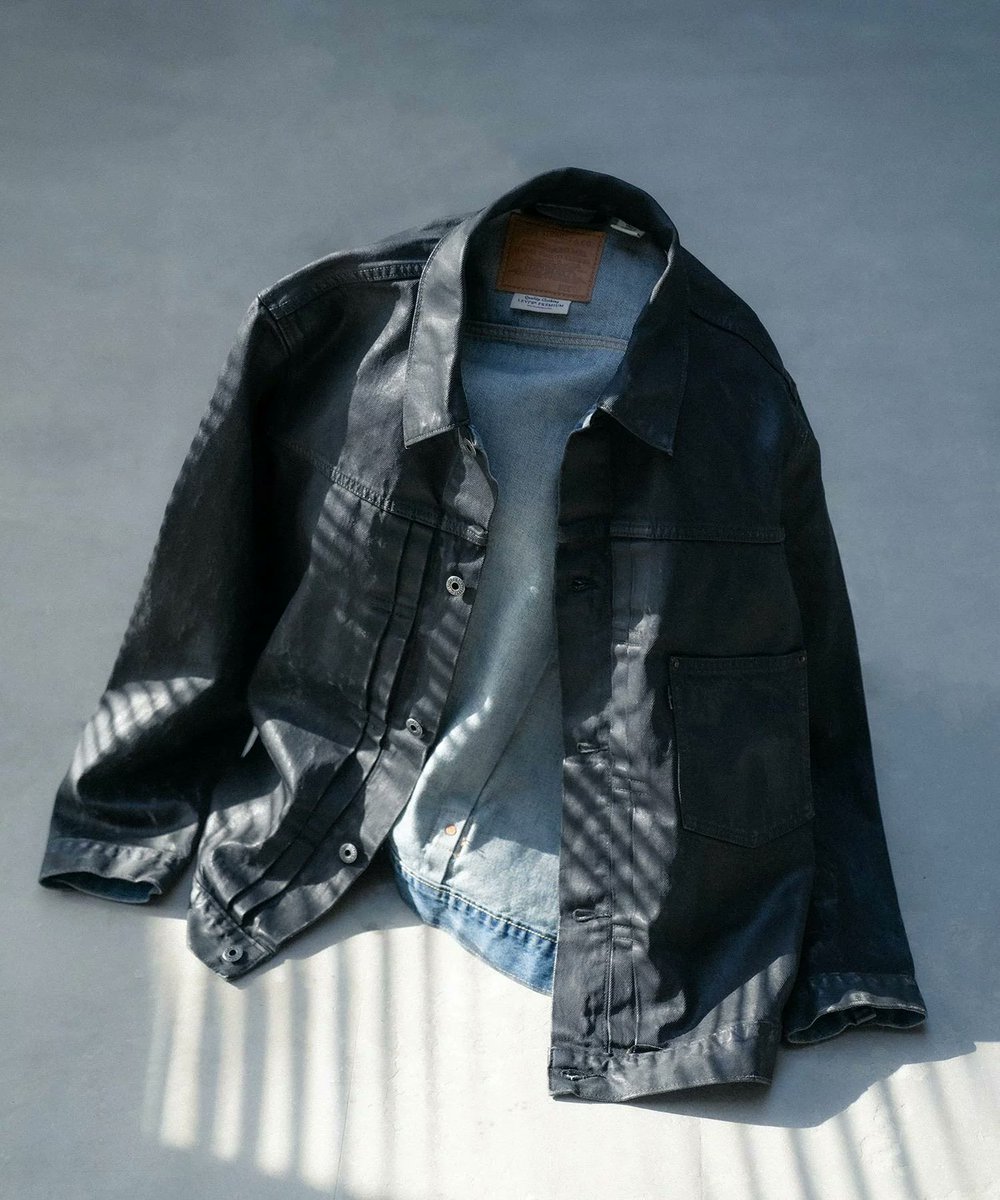 BIOTOP × Levi's® 26SS『TYPE I Trucker Jacket Black Coating』が一部