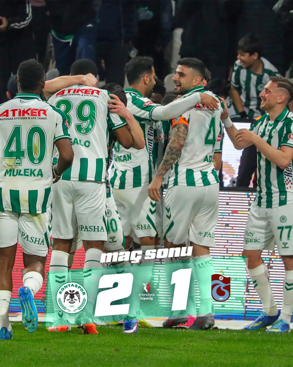 Sırada Beşiktaş var. Haydi Konyaspor 💚🤍