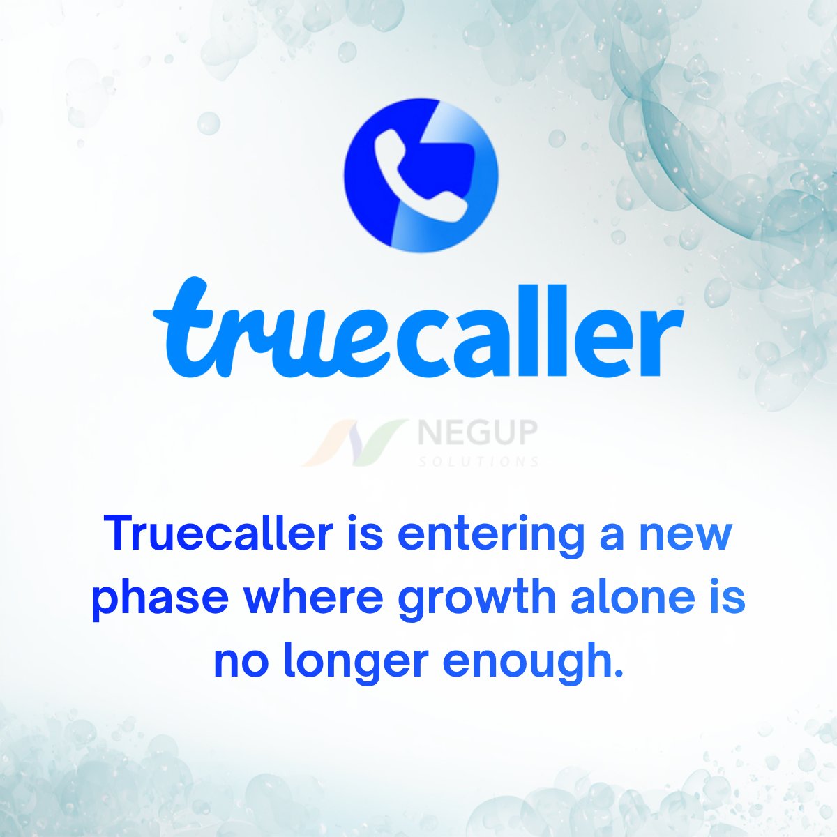NegupSolutions's tweet image. 📉 Truecaller is feeling the pressure as growth begins to mature.

When user expansion slows, the focus shifts to innovation, retention, and revenue 📊

Scaling is one challenge—sustaining momentum is another. 🚀

#Truecaller #BusinessGrowth #TechIndustry #Innovation