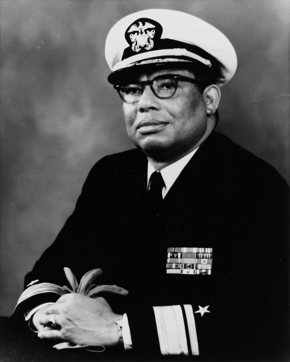 AfroUniverse1's tweet image. TODAY IN AFRO HISTORY ! MUHAMMAD ALI IS STRIPPED OF TITLE FOR REFUSING TO BE DRAFTED INTO VIETNAM WAR IN 1967 ! SAMUEL LEE GRAVELY BECOMES FIRST AFRO ADMIRAL IN U.S. NAVY !
#MuhammadAli #SamuelLeeGravely #BlackHistory #BlackExcellence