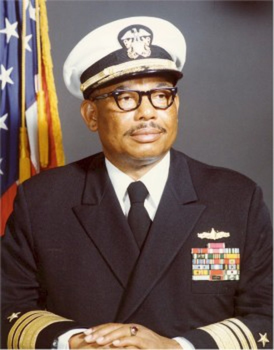 AfroUniverse1's tweet image. TODAY IN AFRO HISTORY ! MUHAMMAD ALI IS STRIPPED OF TITLE FOR REFUSING TO BE DRAFTED INTO VIETNAM WAR IN 1967 ! SAMUEL LEE GRAVELY BECOMES FIRST AFRO ADMIRAL IN U.S. NAVY !
#MuhammadAli #SamuelLeeGravely #BlackHistory #BlackExcellence