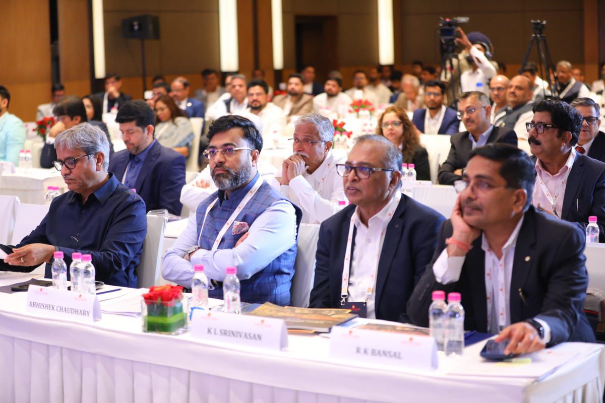 ASSOCHAM4India's tweet photo. At the Infrastructure Conference & Achiever’s Awards 2026, the focus also shifted to Ease of Doing Business in the highways sector where issues, impact, cost pressures, and execution bottlenecks continue to define outcomes on the ground.

Anchored by Shri Ramesh Chandra Jain, Executive Director, G R Infraprojects Ltd., the session moved beyond surface-level discussion to examine what is actually slowing projects down and what must change, from contracting frameworks and dispute resolution to on-site technology and coordination across agencies.

With representatives from distinguished companies in the room, the discussion reflects the voices of those building India’s highways every day. Because improving ease of doing business is not policy alone, it is execution, alignment, and accountability at every step.

#ASSOCHAM #Infrastructure #Highways #EaseOfDoingBusiness #EODB #EngineeringResilience #ViksitBharat

@MORTHIndia @rcjainnhai @ambishhh @Kavitasharma412