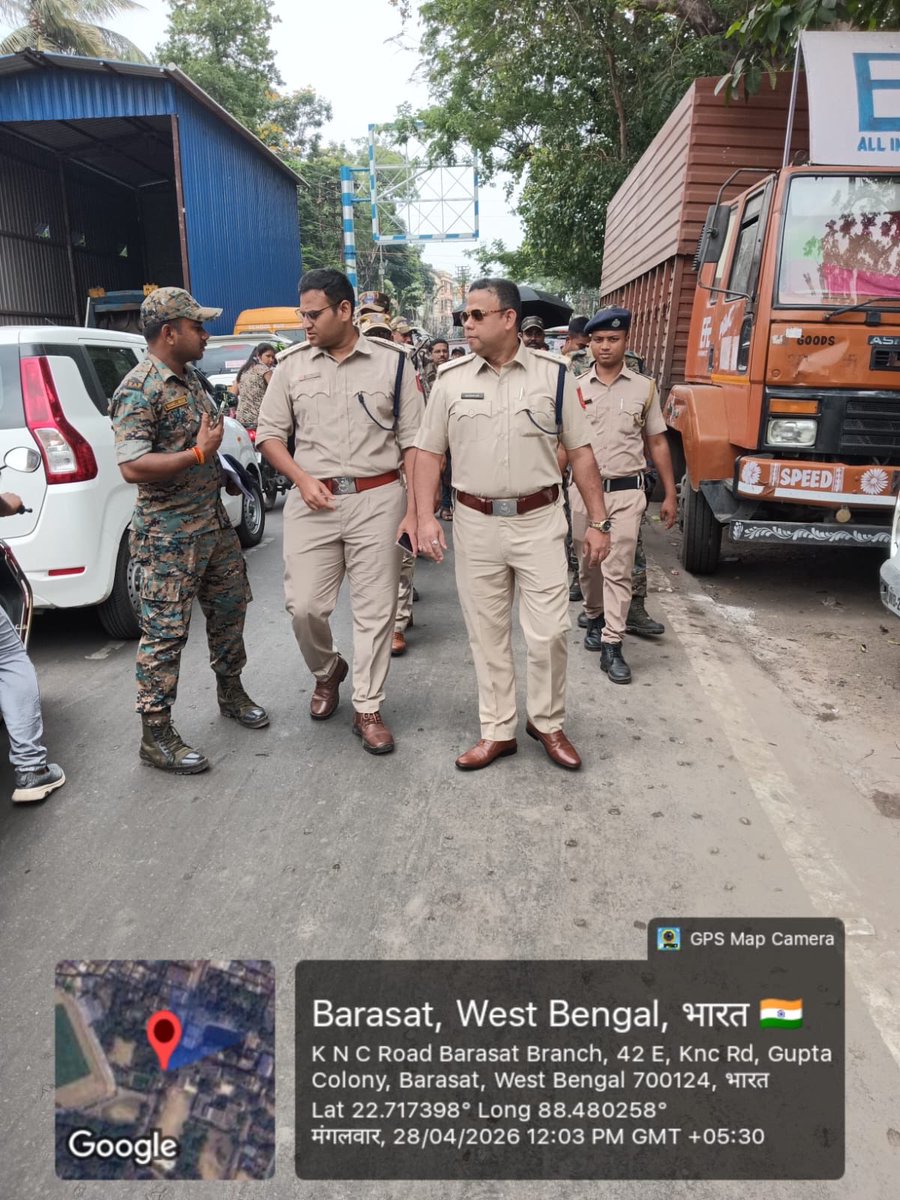 Barasat District Police tweet media