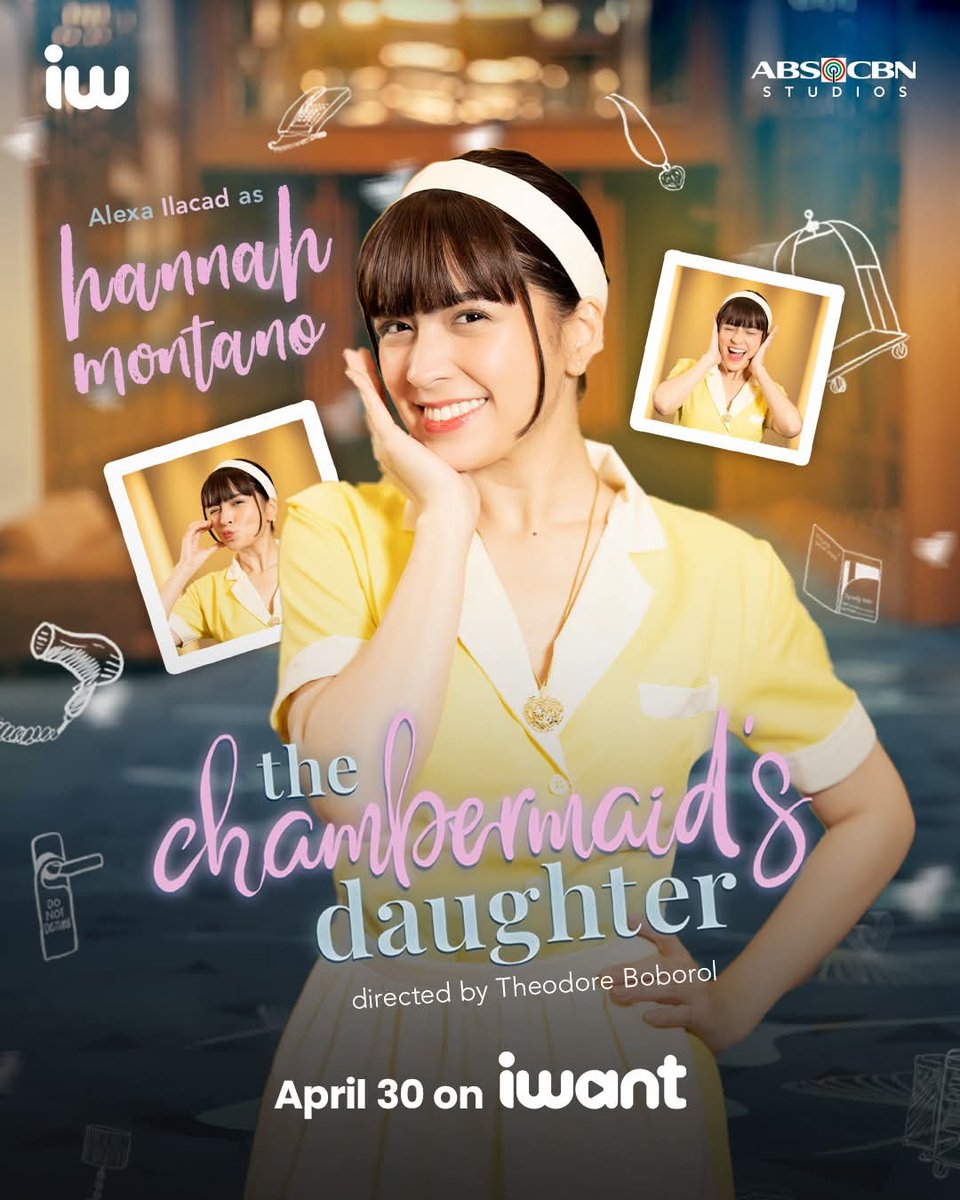 CAN’T WAIT to meet Hannah Montano in The Chambermaid’s Daughter! 💕✨

<a href="/alexailacad/">Alexa Ilacad ☾</a>  is ready to steal hearts once again — kilig incoming 🫶💖

Streaming this April 30, 2026 on iWant!

#AlexaIlacad #TheChambermaidsDaughter