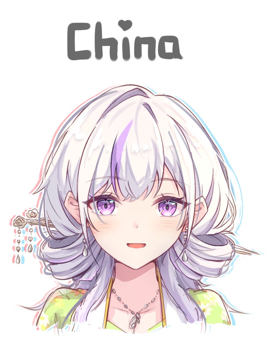 Ruii__chi's tweet photo. Ruii on Different hair style 🥰 

#animeart #emergingartist #smallartist https://t.co/LrF1MX9Fyy