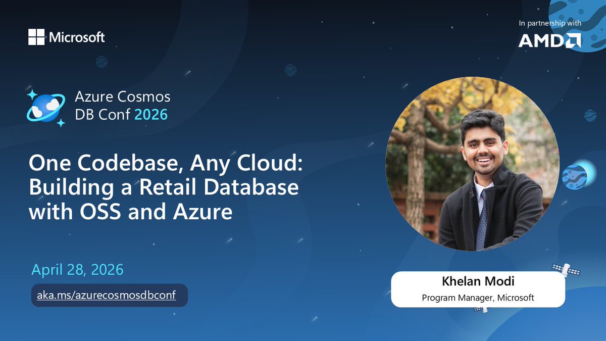 Azure Cosmos DB tweet media