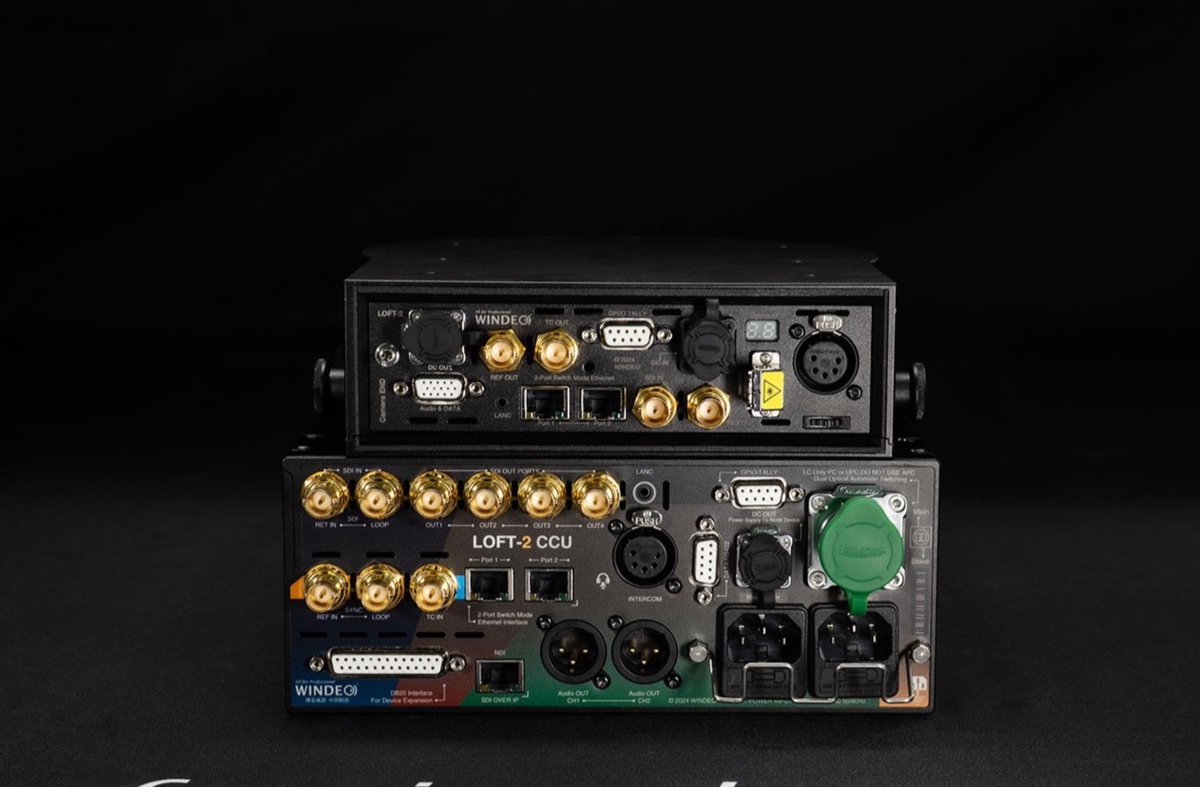 windeo2004's tweet image. LOFT-2 Lightweight Converged Media SDI over Fiber Extender.Ideal for PTZ and ENG camera SDI signal transmission.Supports 12G-SDI, GPIO/TALLY, RS422/RS485 data, LANC data, etc.
#windeo #supplier #manufacturer #SDIoverFiber #PTZ #ENG #camera
windeo.com