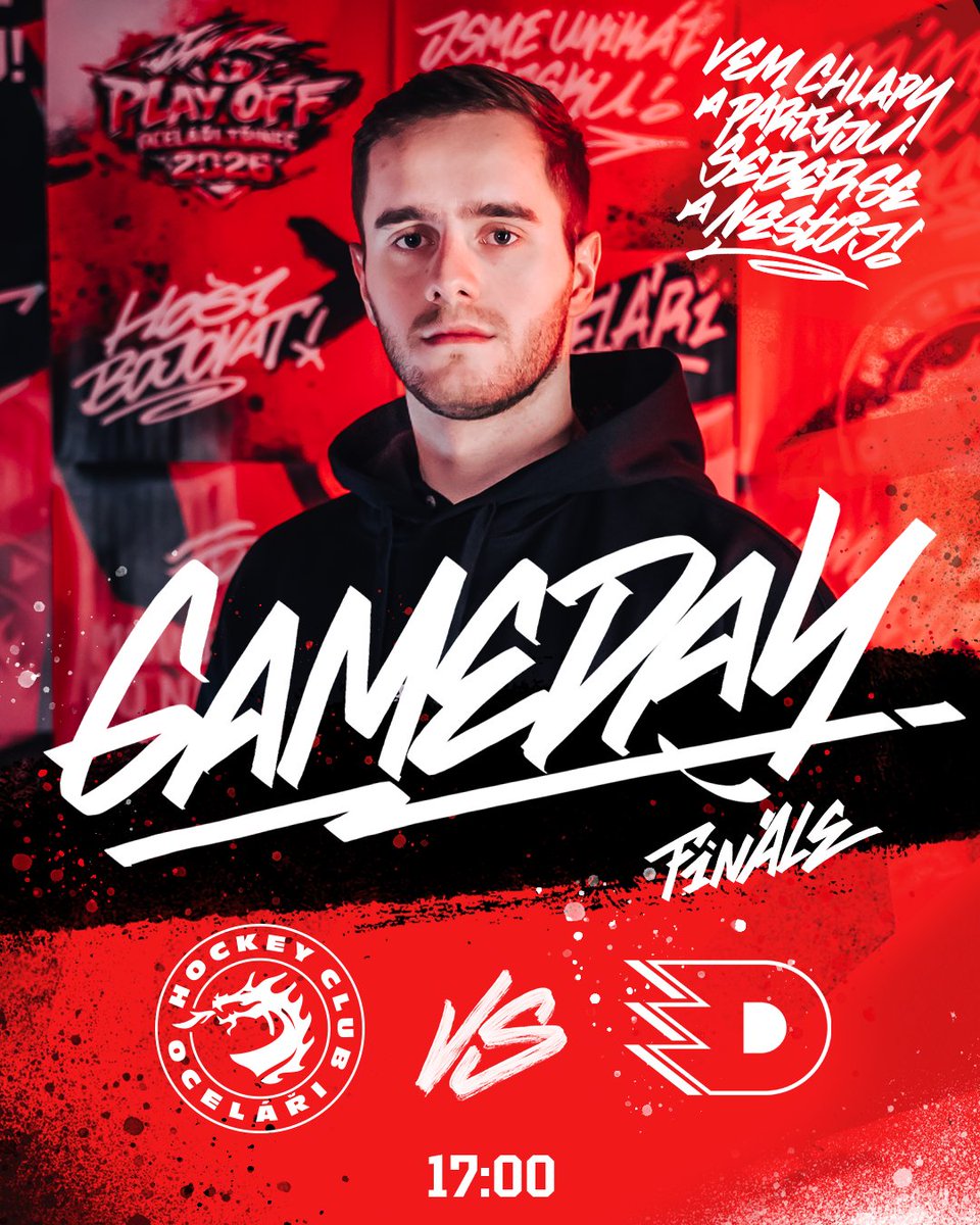 hcocelaricz's tweet photo. 🏒 GAMEDAY

🕔 17:00
⚔️ @HCPCE 
🏟️ WERK ARENA

#TRIvPCE | #TELH https://t.co/UIi6m7vOzB