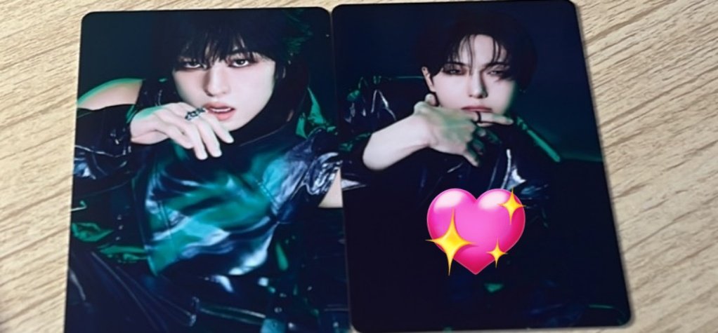 ej_97luv's tweet photo. @poon_ma0408 検索よりお声がけ失礼いたします🙇🏻‍♀️
画像の💖のFUMAくんとEJくんのトレカとの交換可能でしょうか？？
ご検討よろしくお願いいたします🙇🏻‍♀️ https://t.co/Dzgde8vOXI