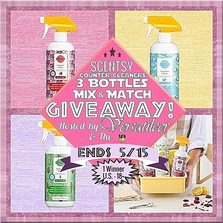 MarksvilleandMe's tweet image. MarksvilleandMe: Counter Cleaner from Scentsy Spring Giveaway! marksvilleandme.net/2026/04/counte… #giveaway #contestalert #sweepstakes #win #MarksvilleandMeGiveaway
