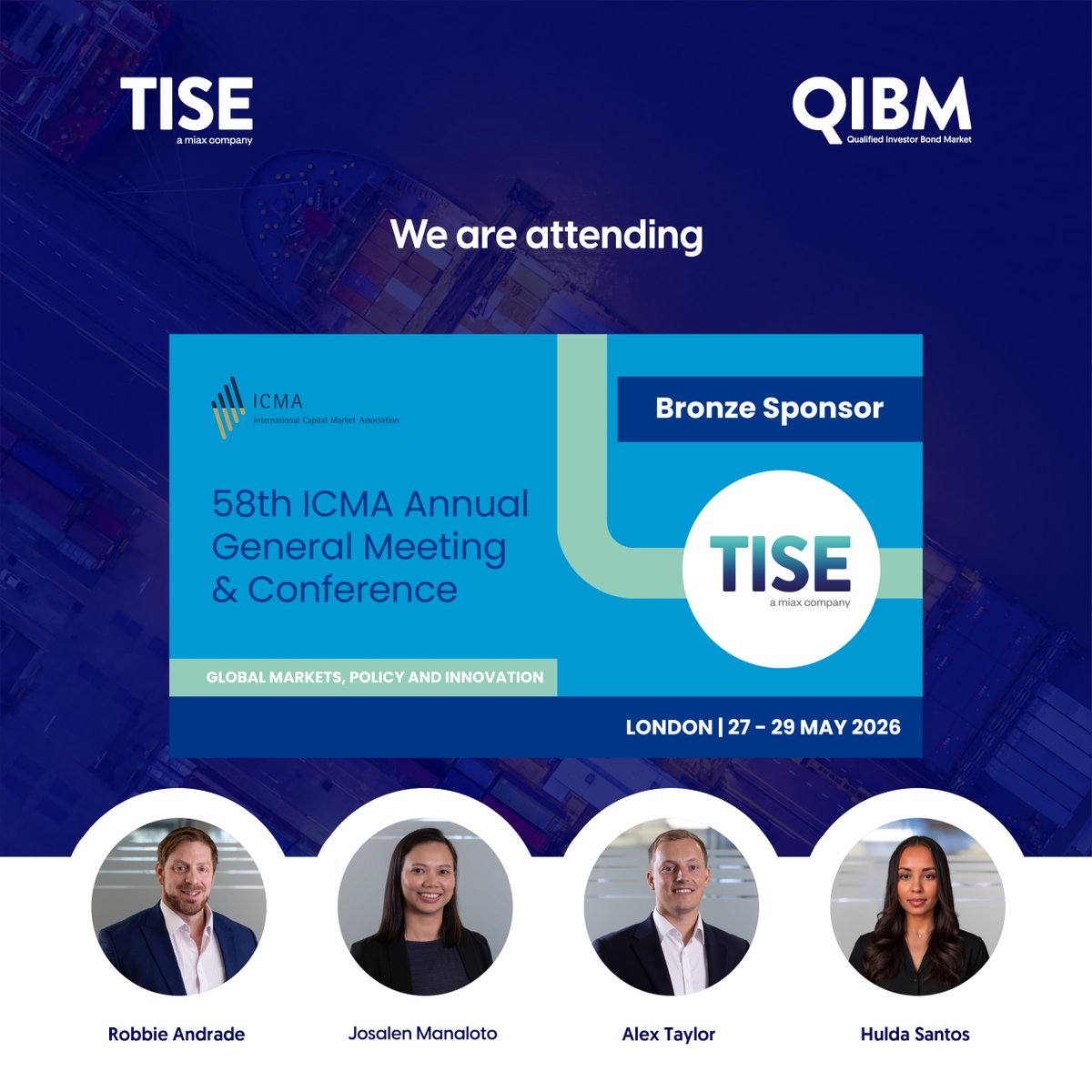 tisegroup's tweet image. We’re looking forward to exhibiting again at this year's ICMA AGM &amp;amp; Conference in London. 

The event provides a platform for informed debate &amp;amp; meaningful engagement on the issues shaping global bond markets. 

See link in comments for full details.

#bonds #capitalmarkets #DCM