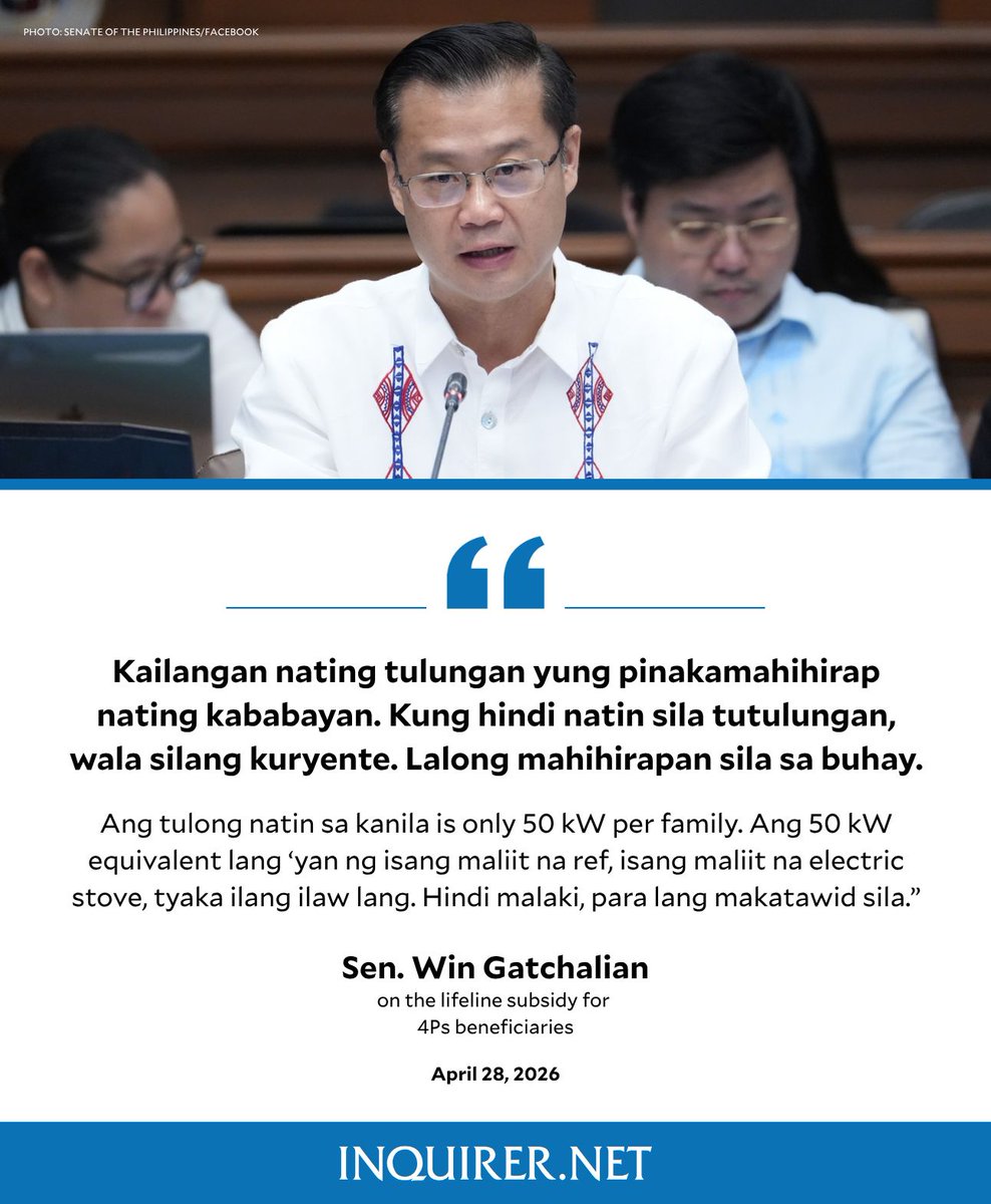 Inquirer tweet media