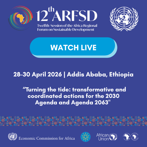 ECA_OFFICIAL's tweet image. WATCH LIVE: The 12th Africa Regional Forum on Sustainable Development (#ARFSD12) brings together stakeholders to assess progress &amp;amp; accelerate action on the #SDGs &amp;amp; Agenda 2063.

📍 Addis Ababa &amp;amp; Online
youtube.com/watch?v=E6qt7P…