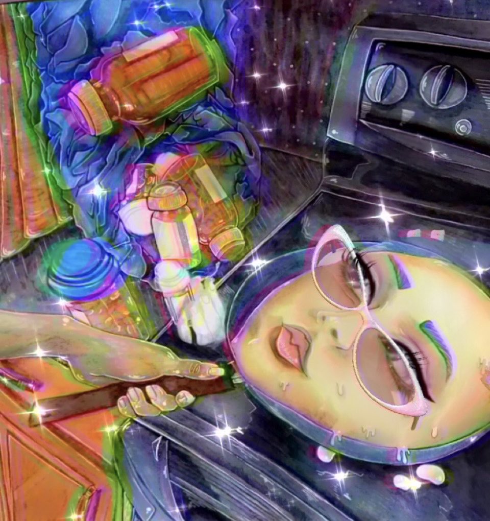 fairy_bunni's tweet image. Awhile ago I tried a Snapchat filter to see if it work on my drawing and it did!!
Like what? Who is this diva??? #brainfog #surreal 

I also have a kofi~ 
ko-fi.com/fairybunni