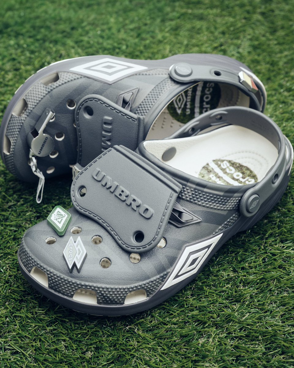 urbnchronicles's tweet photo. Crocs &amp; Umbro new collection 

— Drops May 8 🔜 https://t.co/YrGu8vOEh8