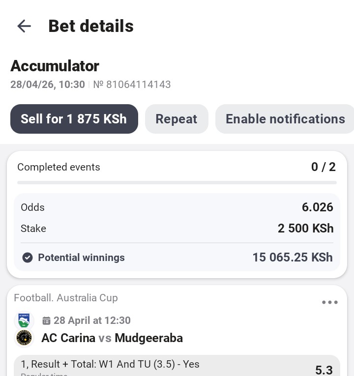 AustineBuk28803's tweet image. Afropari ➡️8J6CK
Stake inheritance 💪💪
Go for this odds now in Afropari ✅✅ 

Register Afropari Now🔰🔰🔰
REG📲📲 bit.ly/SIMBAAFROPARI
#Promocode👉👉DBO 

#Boooking code👉 8J6CK

           #succes🍀🍀🍀