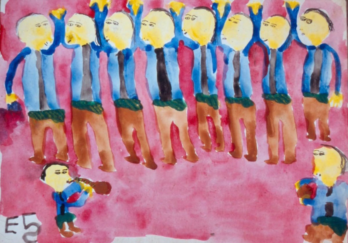 turgutekiz's tweet image. ESMA EKİZ Kağıt Suluboya (25x35 cm) özel koleksiyon
#esmaekiz #artlife #painting #figurativeart #nftart #colorful #color #artbrut #brutart #hamsanat #artbrutmuseum #canvaspainting #art #modernart #design #artist #night #peace #rela #artistsoninstagram #artpainting #artcollector