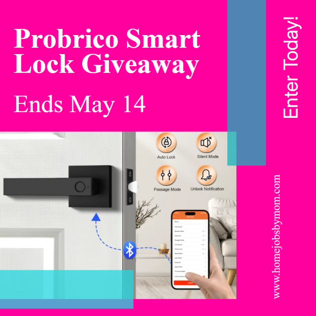 MarksvilleandMe's tweet image. MarksvilleandMe: Probrico Smart Fingerprint Lock Giveaway marksvilleandme.net/2026/04/probri… #giveaway #contestalert #sweepstakes #win #MarksvilleandMeGiveaway