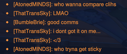 BrieOrNotToBrie's tweet photo. average overwatch chat at 2am https://t.co/3YVpeAXyqf