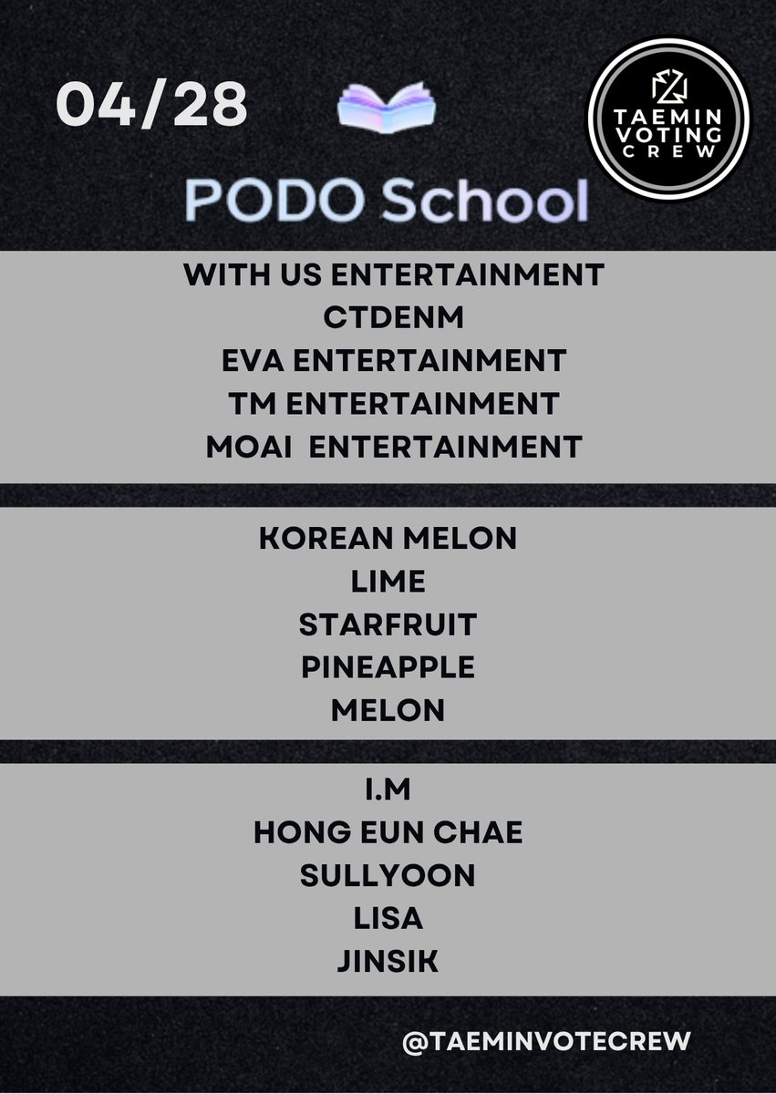 TAEMIN VOTING CREW tweet media