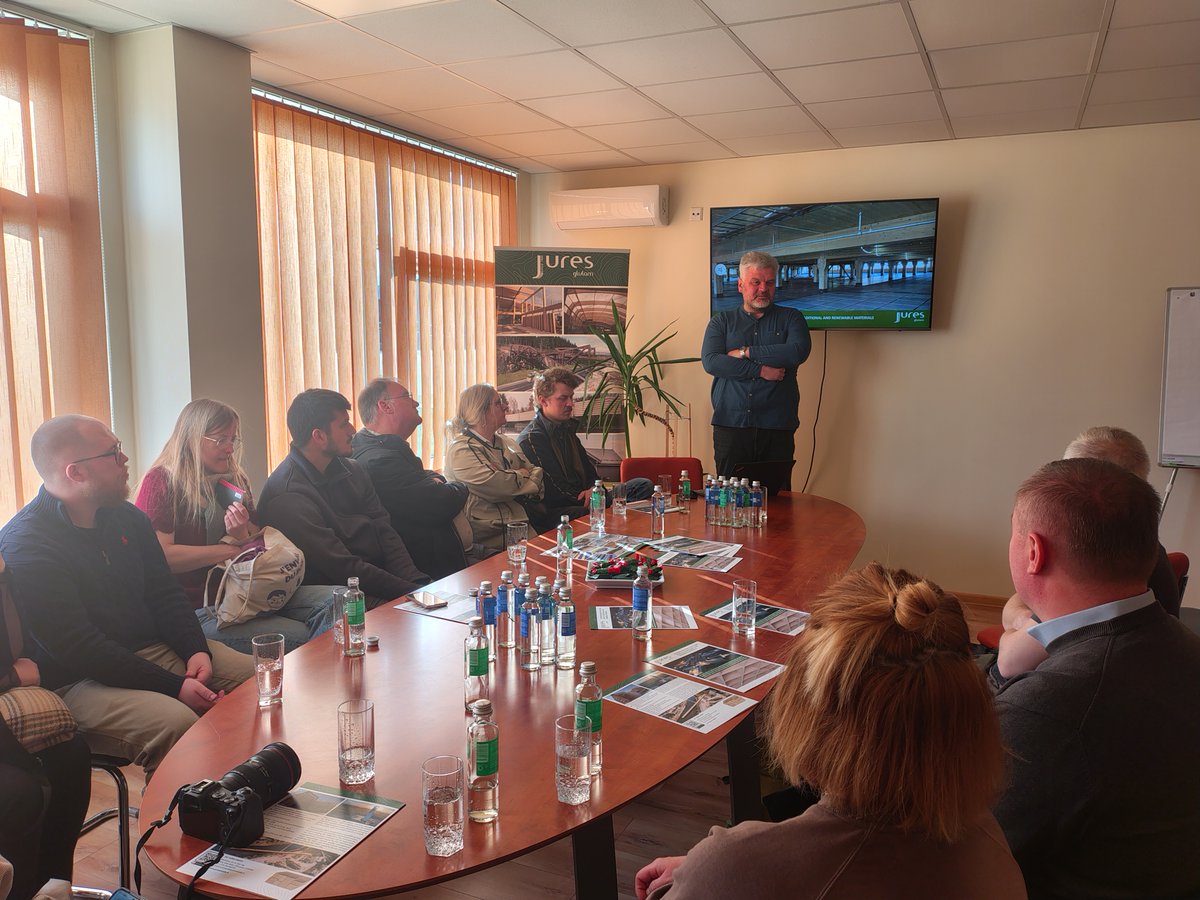 FBI4EU's tweet photo. 🌍 FBI4EU in Kaunas!

Two days of partners and stakeholders exchanging best practices, discussing innovation in the forest-based sector, and exploring real-life solutions through study visits.🌲
Strong cooperation means more resilient and sustainable regions!

#FBI4EU #Bioeconomy https://t.co/HfdC3YmNHp