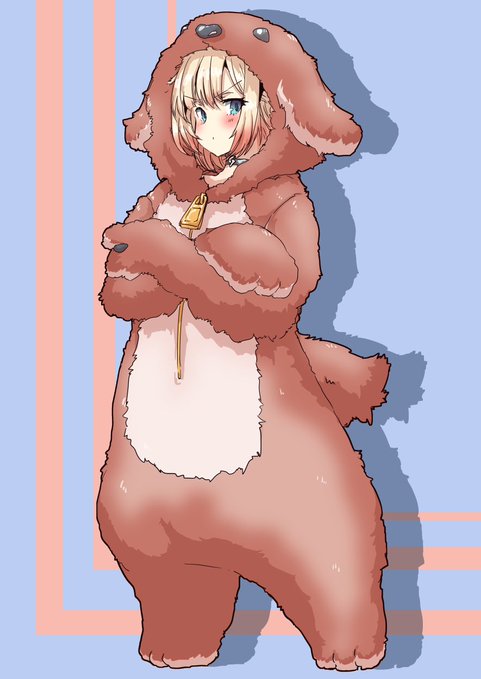 今日の日課は着ぐるみパジャマOИEちゃんです