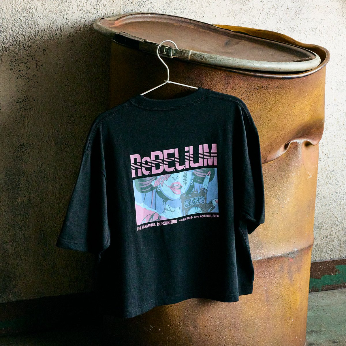 中村嶺亜個展『ReBELiUM @SHIBUYA』official tweet media