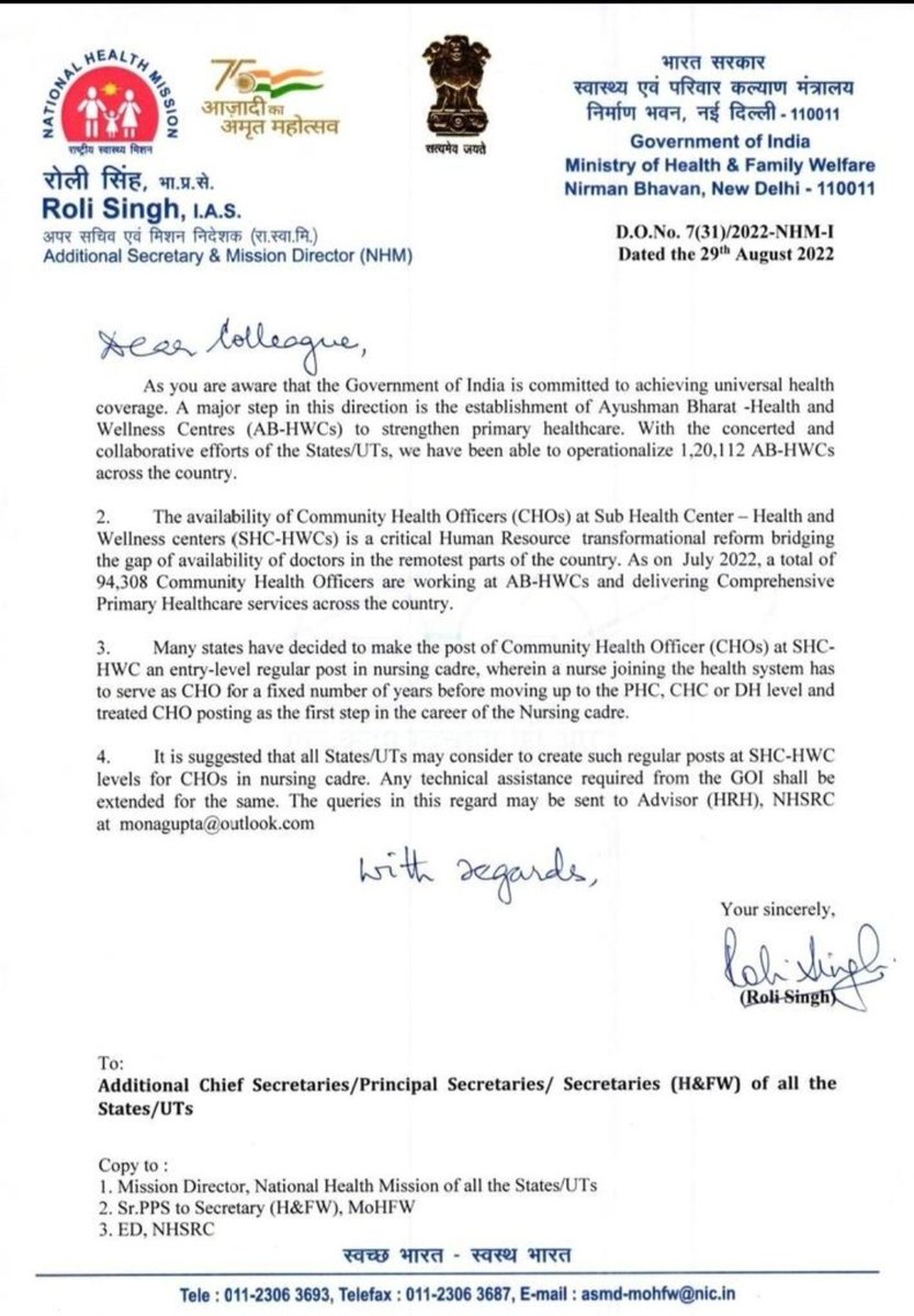 #Regularize_CHO_Haryana
<a href="/ArtiSinghRao/">Arti Singh Rao</a> <a href="/JPNadda/">Jagat Prakash Nadda</a> <a href="/MoHFW_INDIA/">Ministry of Health</a> <a href="/PMOIndia/">PMO India</a> <a href="/NayabSainiBJP/">Nayab Saini</a> <a href="/cmohry/">CMO Haryana</a>
