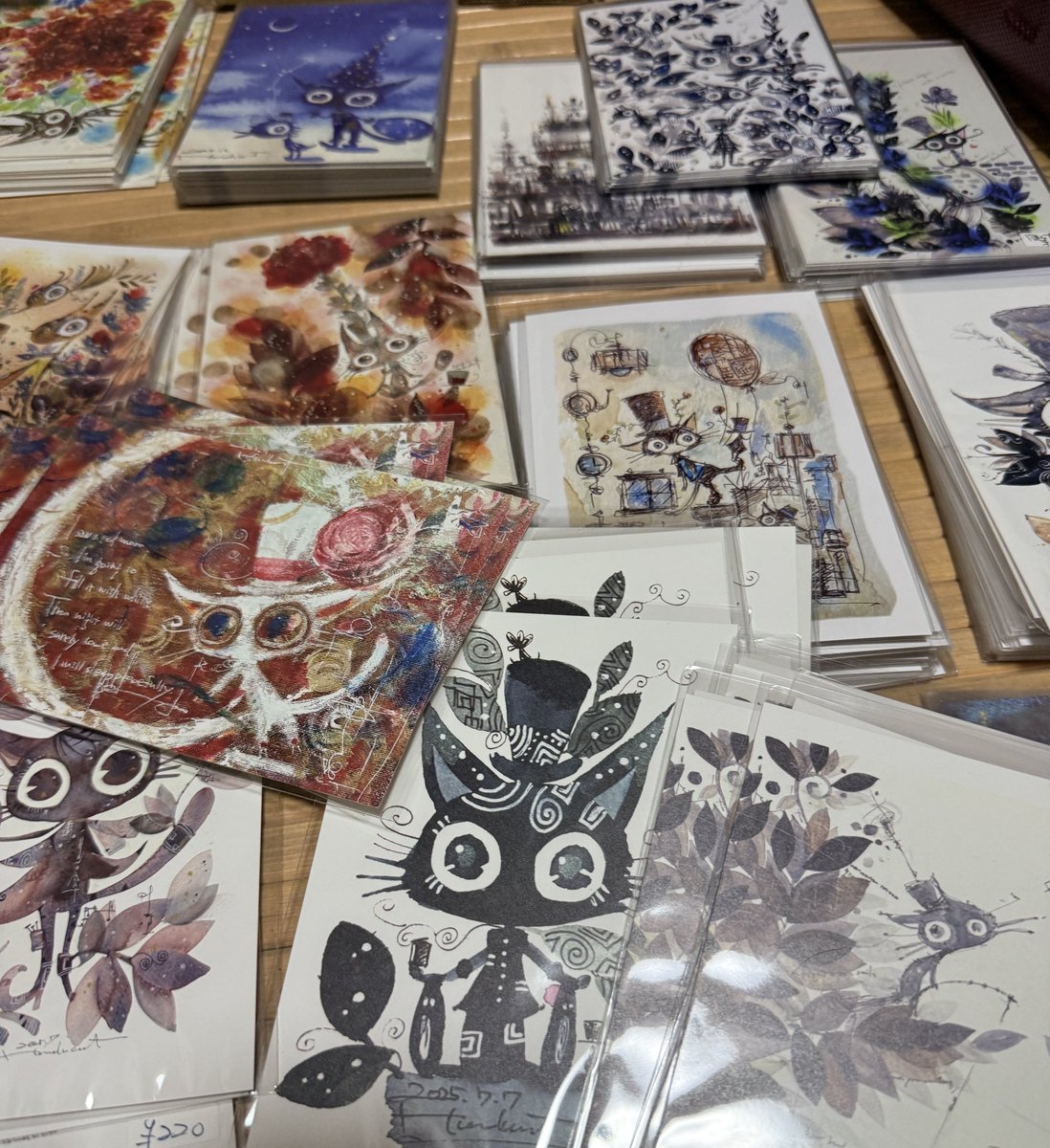 blue_nosta's tweet photo. ほんだ猫　広島個展、明日から！！
広島駅からですと、広電(路面電車)胡町電停が最寄りみたいです。
初日は13時から18時です。
よろしくお願いします。
ギャラリーブラック　広島市中区鉄砲町4-5 https://t.co/0Gj6hpjTB3