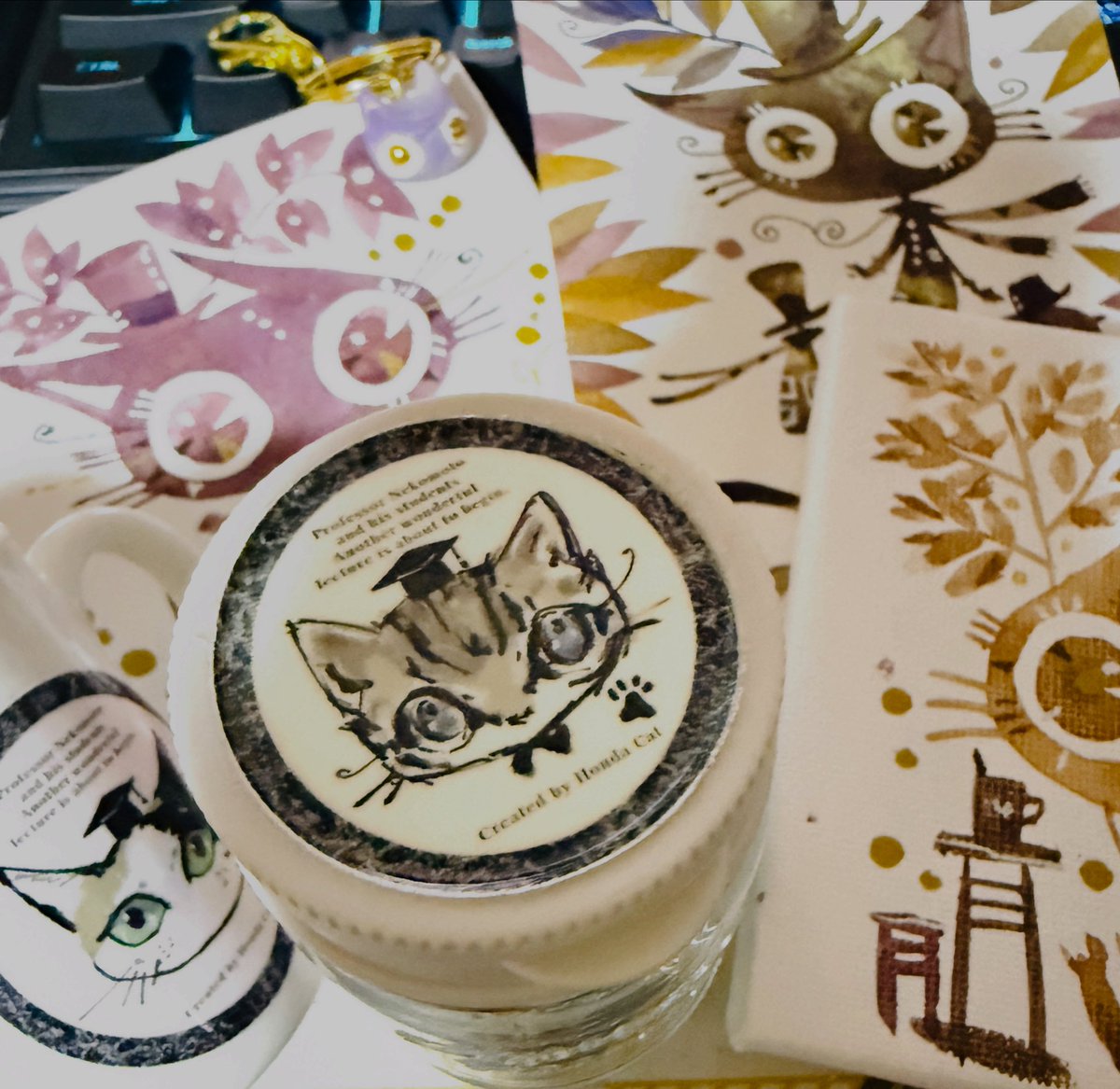 blue_nosta's tweet photo. ほんだ猫　広島個展、明日から！！
広島駅からですと、広電(路面電車)胡町電停が最寄りみたいです。
初日は13時から18時です。
よろしくお願いします。
ギャラリーブラック　広島市中区鉄砲町4-5 https://t.co/0Gj6hpjTB3