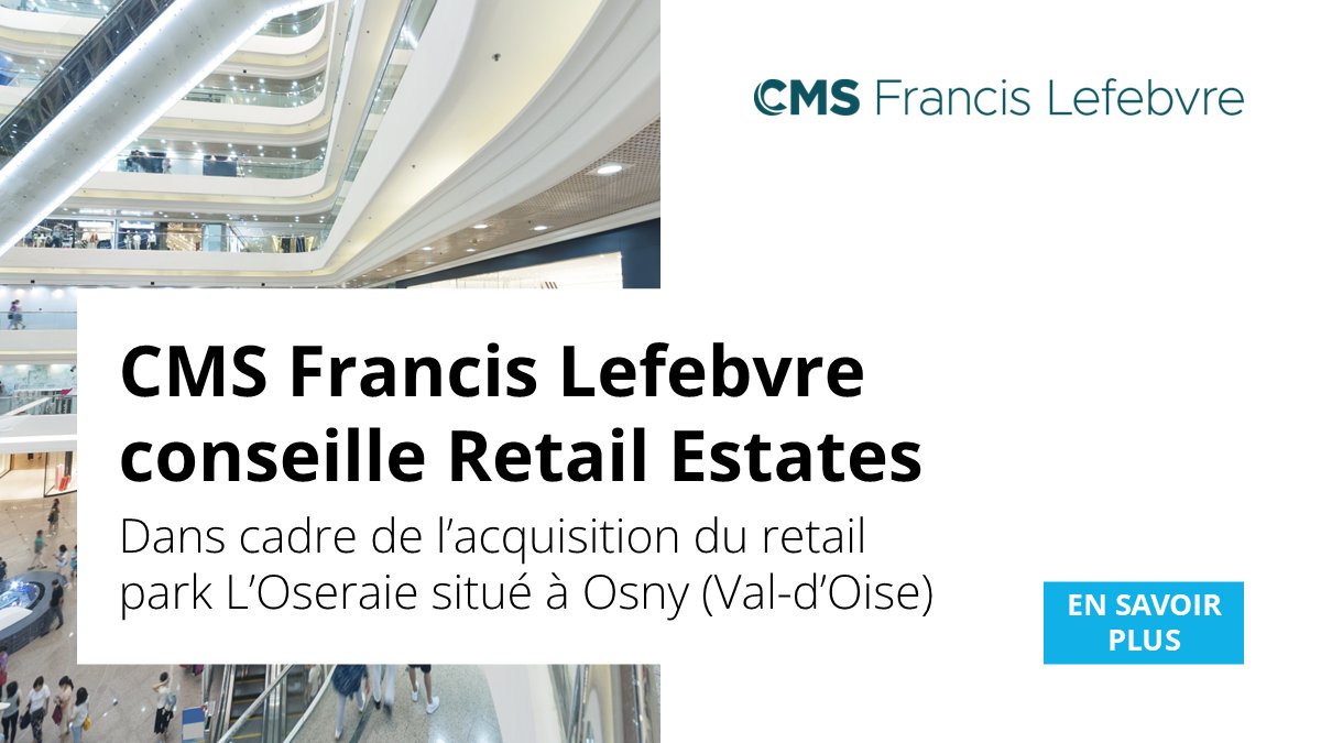 CMS Francis Lefebvre tweet media