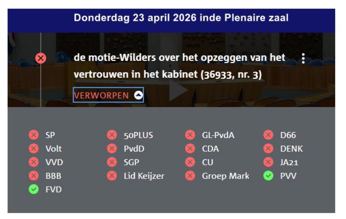 Geert Wilders tweet media