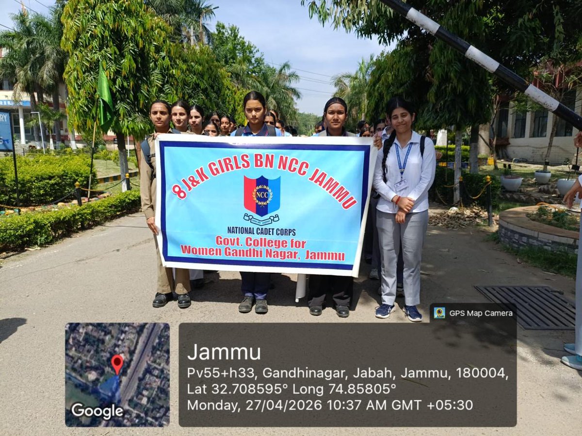 NCC GP HQS JAMMU tweet media