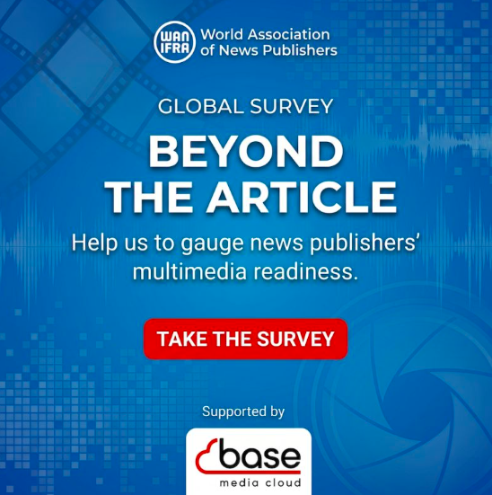 NewspaperWorld's tweet image. 𝗕𝗲𝗻𝗰𝗵𝗺𝗮𝗿𝗸𝗶𝗻𝗴 𝗻𝗲𝘄𝘀𝗿𝗼𝗼𝗺𝘀' 𝗺𝘂𝗹𝘁𝗶𝗺𝗲𝗱𝗶𝗮 𝗿𝗲𝗮𝗱𝗶𝗻𝗲𝘀𝘀
#multimedia #video #audio #datavisualization
Video &amp;amp; audio are key for 𝟴𝟬% 𝗼𝗳 𝗽𝘂𝗯𝗹𝗶𝘀𝗵𝗲𝗿𝘀 cited in 𝗪𝗼𝗿𝗹𝗱 𝗣𝗿𝗲𝘀𝘀 𝗧𝗿𝗲𝗻𝗱𝘀. What are your plans? lnkd.in/d3Z_u8aq