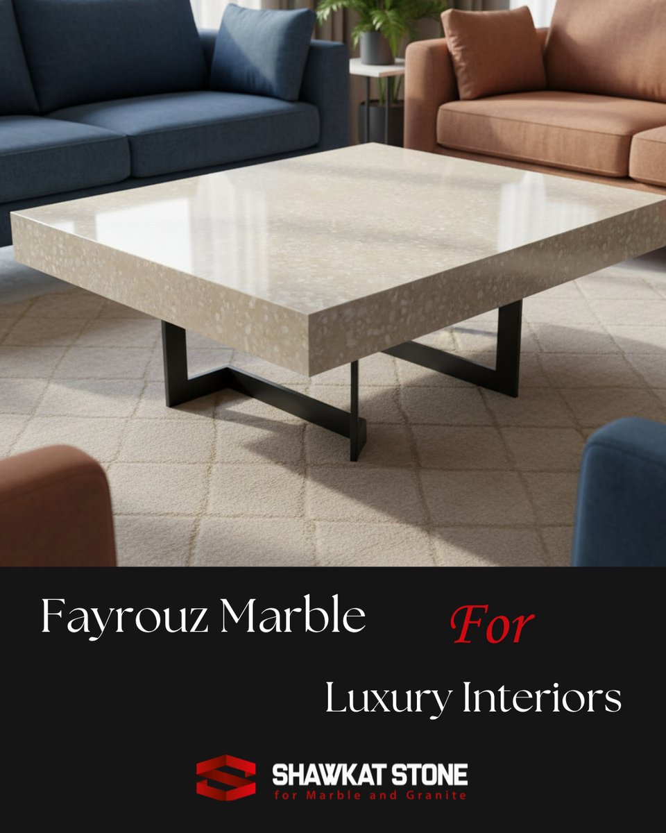 shawkat_stone's tweet image. Need to transform your next project with premium Egyptian #marble  ?
Fayrouz Marble is the perfect choice for luxury #interiors  featuring rich natural tones

📩 Contact us for #Slabstone  , #tiles  , and custom solutions