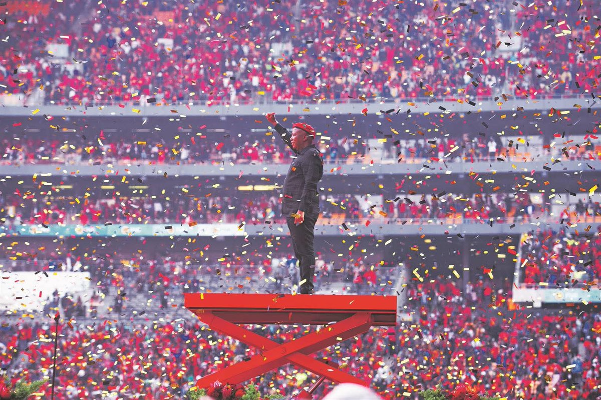 Yesterday reaffirmed my belief that the EFF is alive and will grow these upcoming elections. We must ignore all the noise and continue to work.  #RegisterToVoteEFF ❤️🖤💚