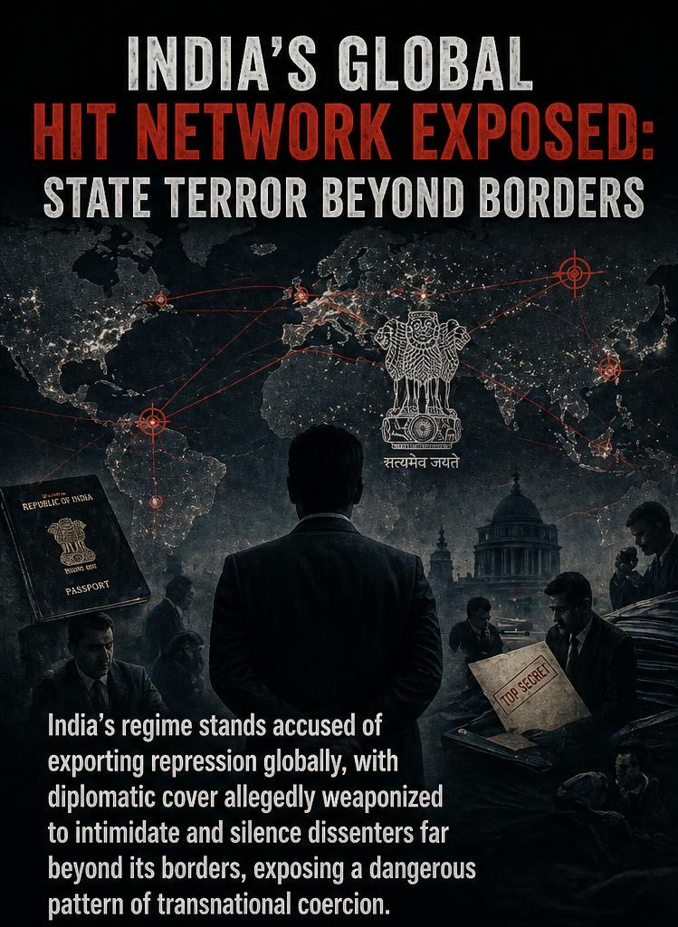 ayeshazahr80067's tweet image. Allegations of transnational targeting raise serious concerns about rule of law, sovereignty, and protection of activists abroad. Independent investigations and accountability are essential. #HumanRights #RuleOfLaw #Diplomacy #GlobalSecurity