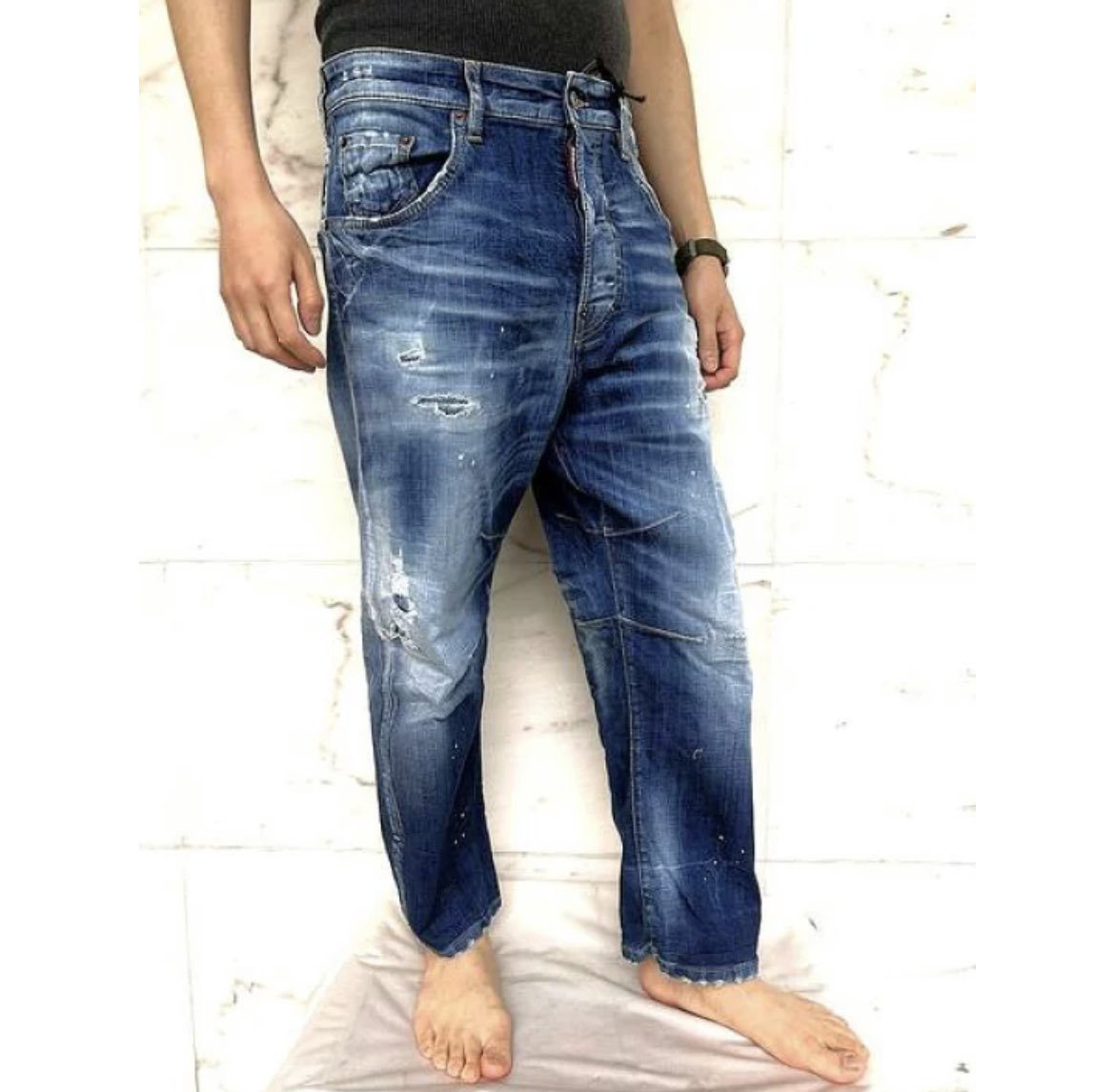 2fantayama's tweet image. 4/28/2026
★2026 S/S COLLECTION★
#NEWARRIVAL 

DSQUARED2
（ディースクエアード）
【KAWAII JEANS】”STRETCH DENIM”
“MEDIUM SIDE BY SIDE WASH”
ルーズフィット”ボウレッグ”ストレッチデニムカワイイJeans★

item.rakuten.co.jp/2fantastic/71l…

#DSQUARED2 
#ディースクエアード 
#KAWAIIJEANS 
#カワイイ