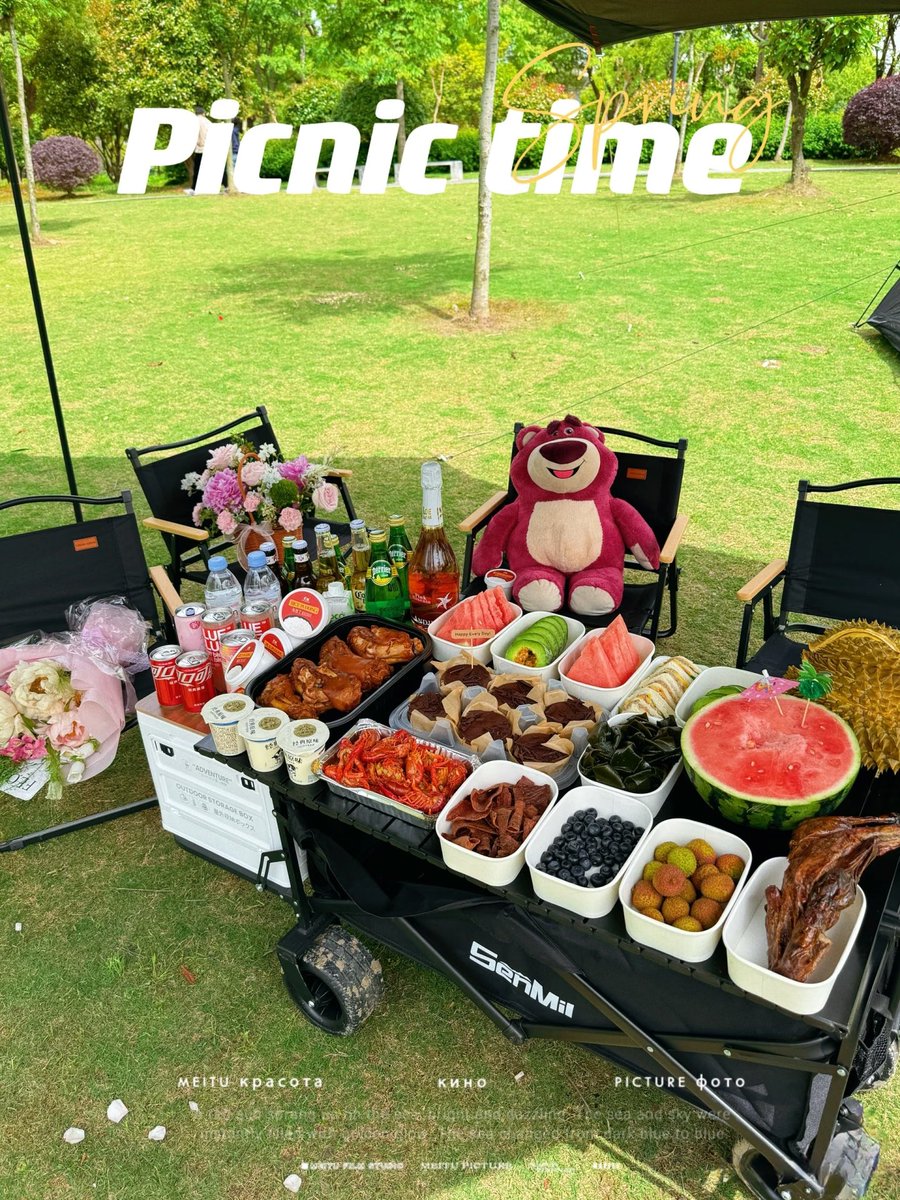 vickyzpp's tweet photo. ※……春风拂面，暖阳正好，邂逅一场温柔野餐。Spring breeze, gentle sun, and a sweet picnic day.……※ https://t.co/0eHiugMEAw