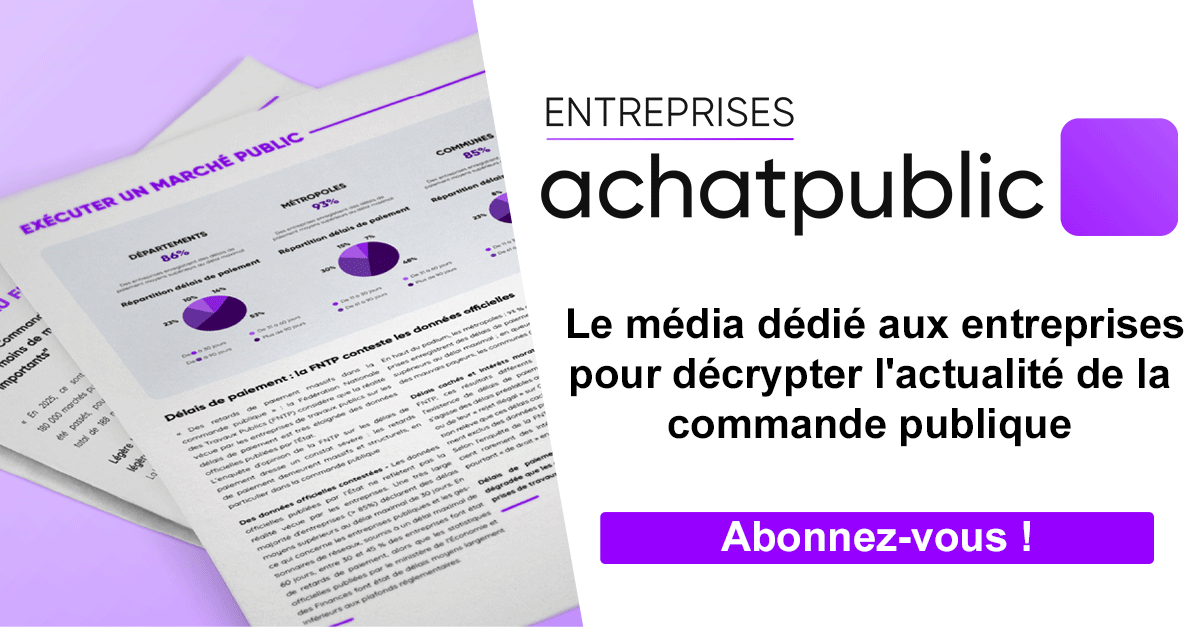 achatpublic_com's tweet image. 🆕🗞️achatpublic Entreprises, le média dédié aux entreprises pour décrypter l'actualité de la #CommandePublique. #MarchésPublics #PME #TPE
👉🏼 Découvrez achatpublic Entreprises... entreprises.achatpublic.com