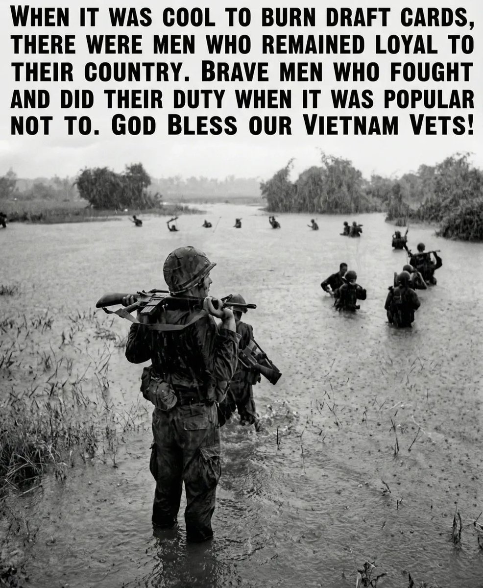 God bless our Vietnam Veterans 🙌💪🙏💯
