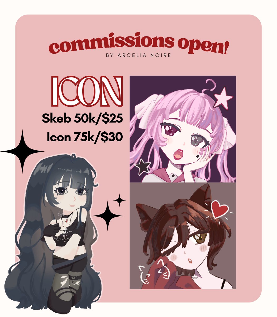 Arcelia Noire 🐰🌸 EN/ID VTuber tweet media