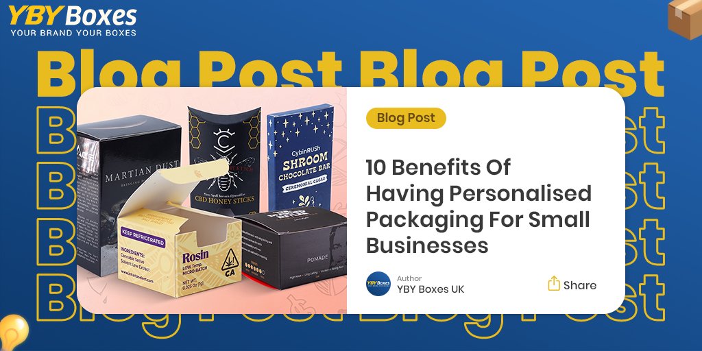 ybyboxesuk's tweet photo. Want your brand to stand out in a crowded market?
Discover the power of personalised packaging and how it can transform your small business 📦✨

📰 Read post: https://t.co/00LIjbNZsO

#YBYBoxesUK #UKBusiness #PersonalisedPackaging #CustomBoxes #PackagingDesign #SmallBusinessUK https://t.co/Q62zhs32Ey