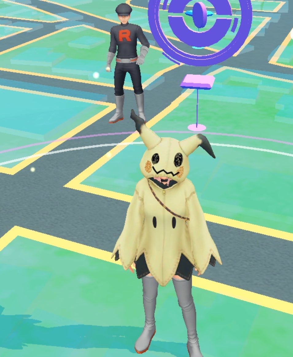 meguly_poke's tweet image. 🕺
🙆‍♀️遠近法
（あたまに のせたい）

#ポケモンGO #PokemonGO