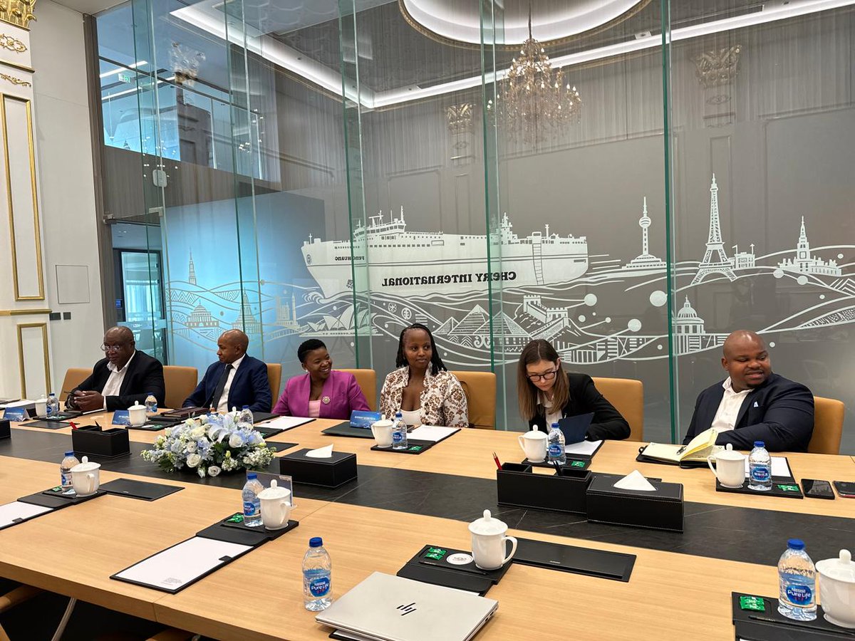 AIDCgauteng's tweet image. AIDC CEO Andile Africa and Head of Business Development, Asanda Mzinyati, are part of a South African delegation to China, comprising key stakeholders across the automotive value chain. (1/2)
#GautengWorkingForYou #GlobalPartnerships