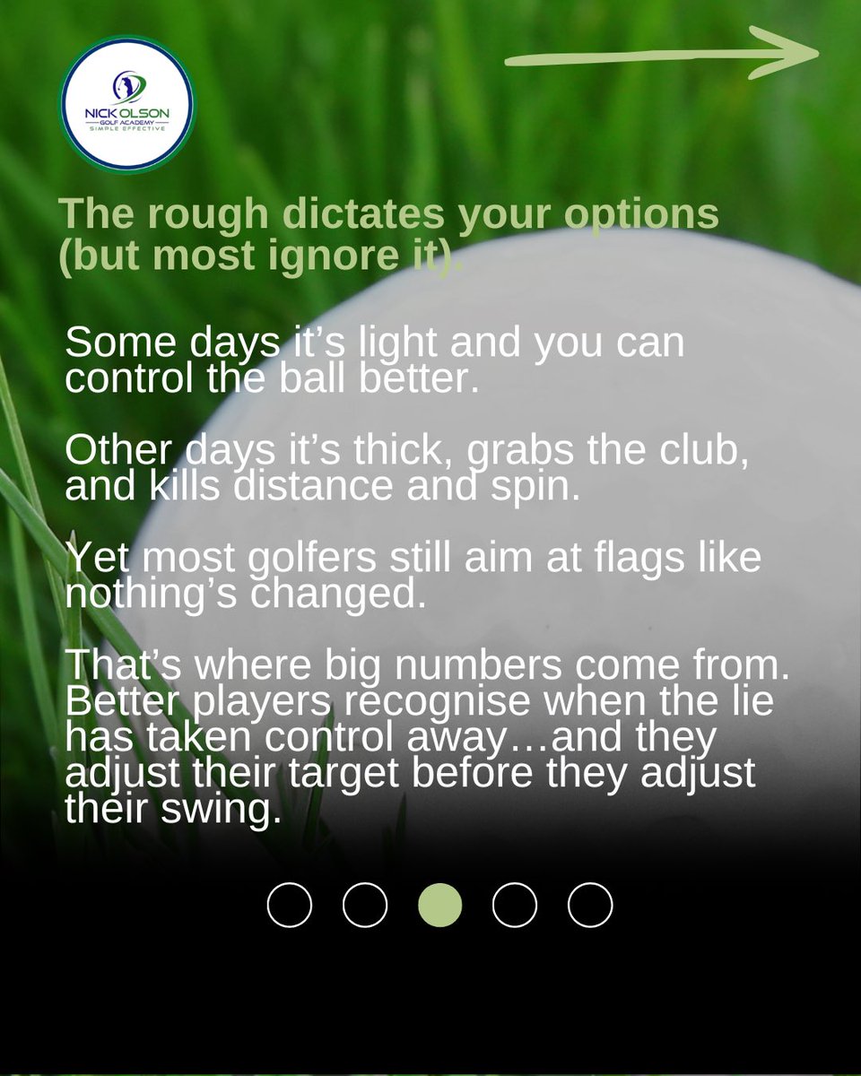 Nick Olson Golf Academy tweet media