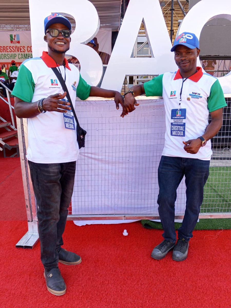 EkitiArshavin's tweet image. Myself and Alao Surajudeen Opeyemi on duty yesterday as member of Digital/ Social media campaign committee for the re-election of our performing and Omoluabi Governor @biodunaoyebanji Flag-off Campaign at Ekiti Parapo Pavilion. 

#BAO2026
#BAO2BAO
#Back2Back